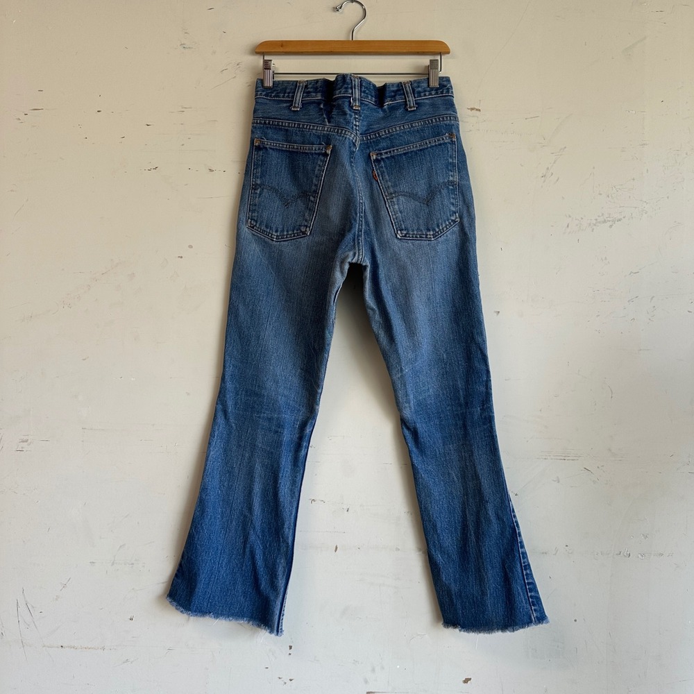 Vintage Levi's 517 orange tab boot cut style jeans 32x28